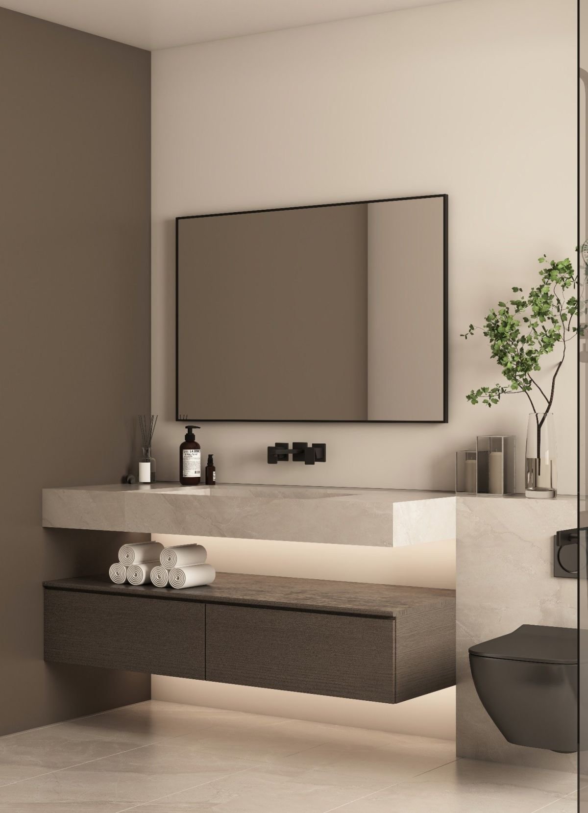 Aluminium Nol Mirror