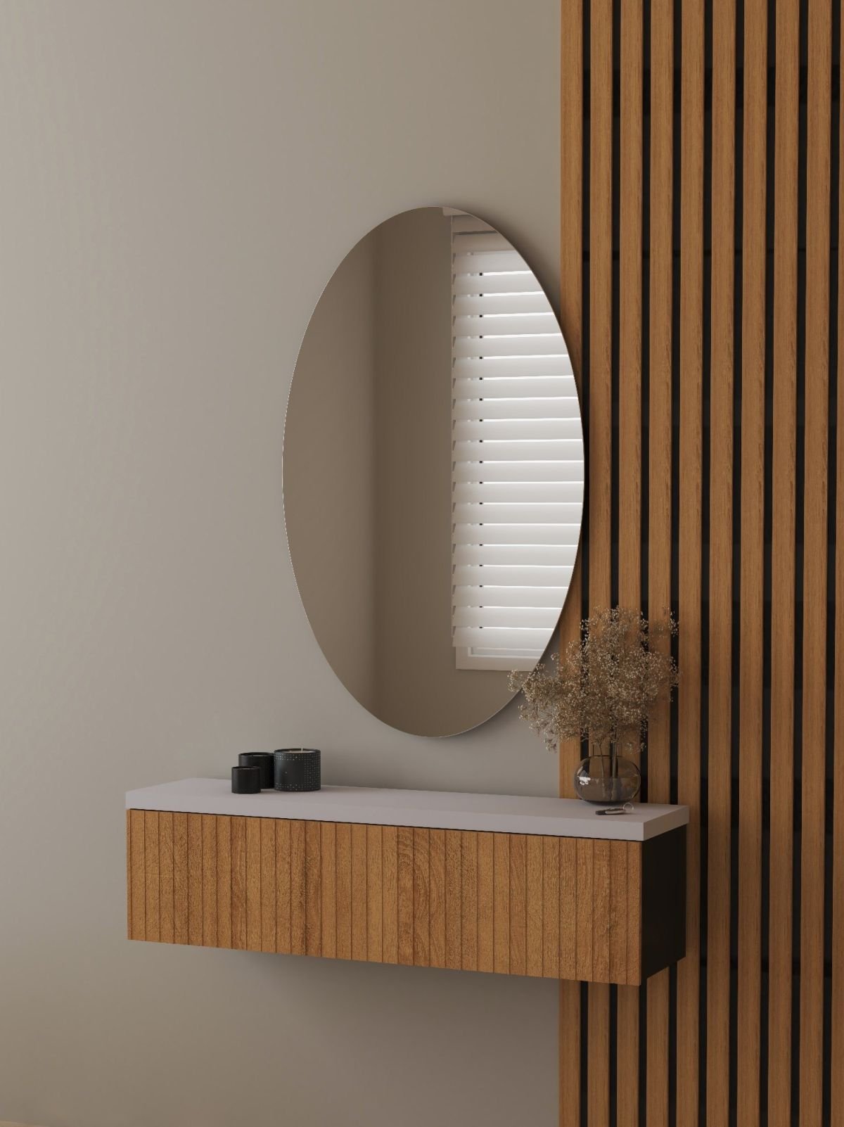 Oval Nol Mirror