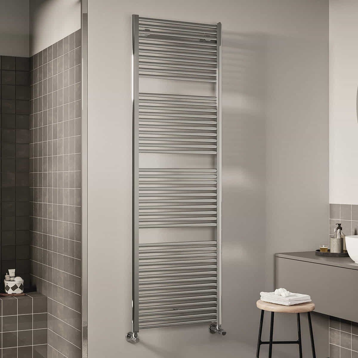 Novo chrome-plated Towel Warmer