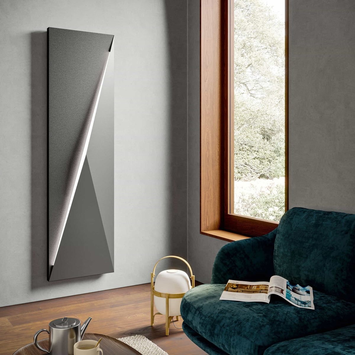 Polygon Vertical Electric Radiator