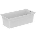 La Dolce Vita Freestanding bath 1760x840x565 mm, no tap hole, with overflow, no waste
