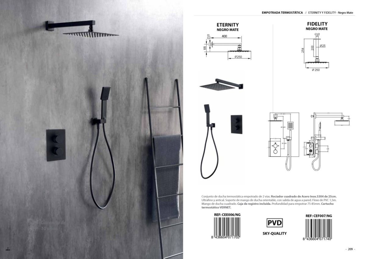 Grifo Eternity Y Fidelity Negro Mate