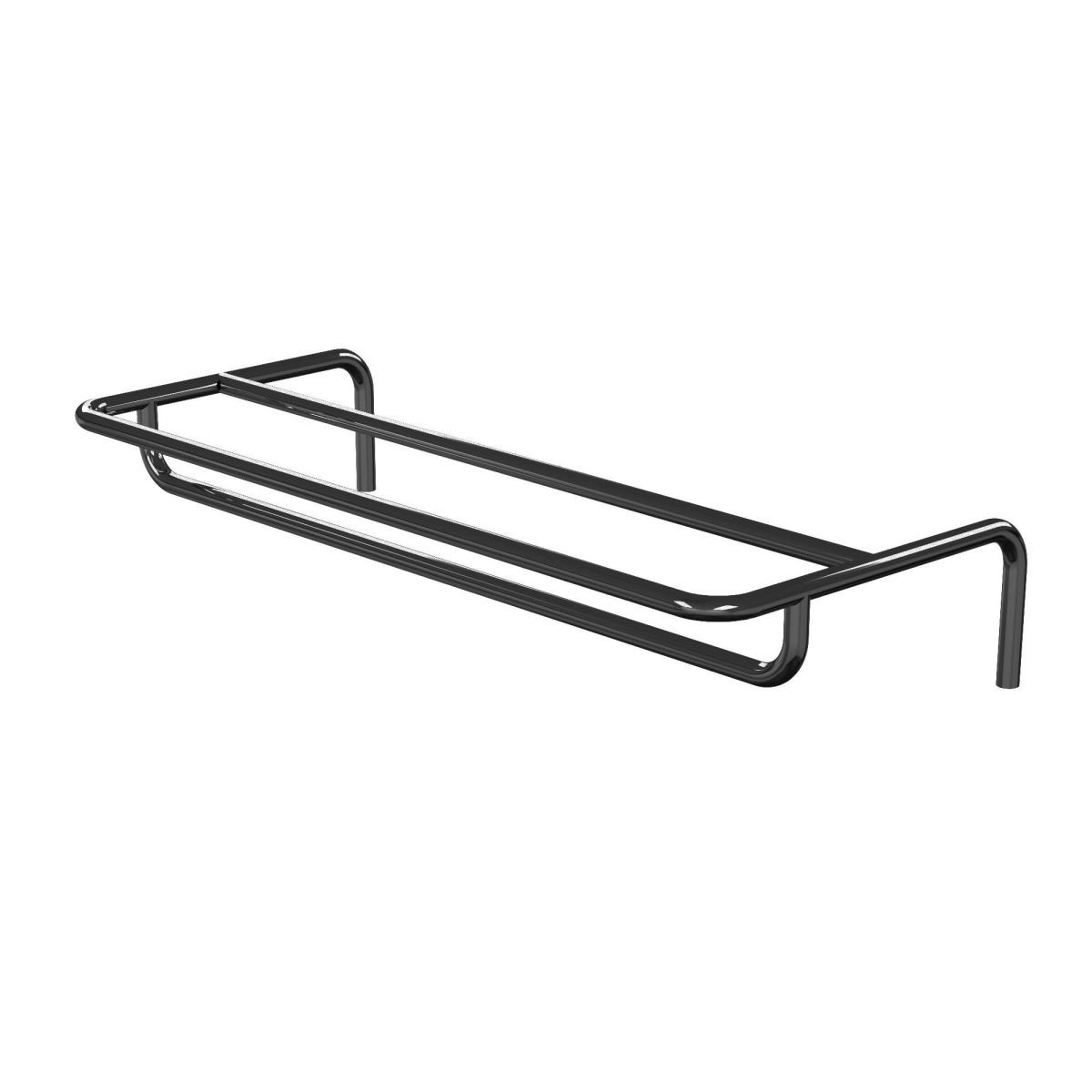 Towel shelf 600 mm - PVD Black Polished