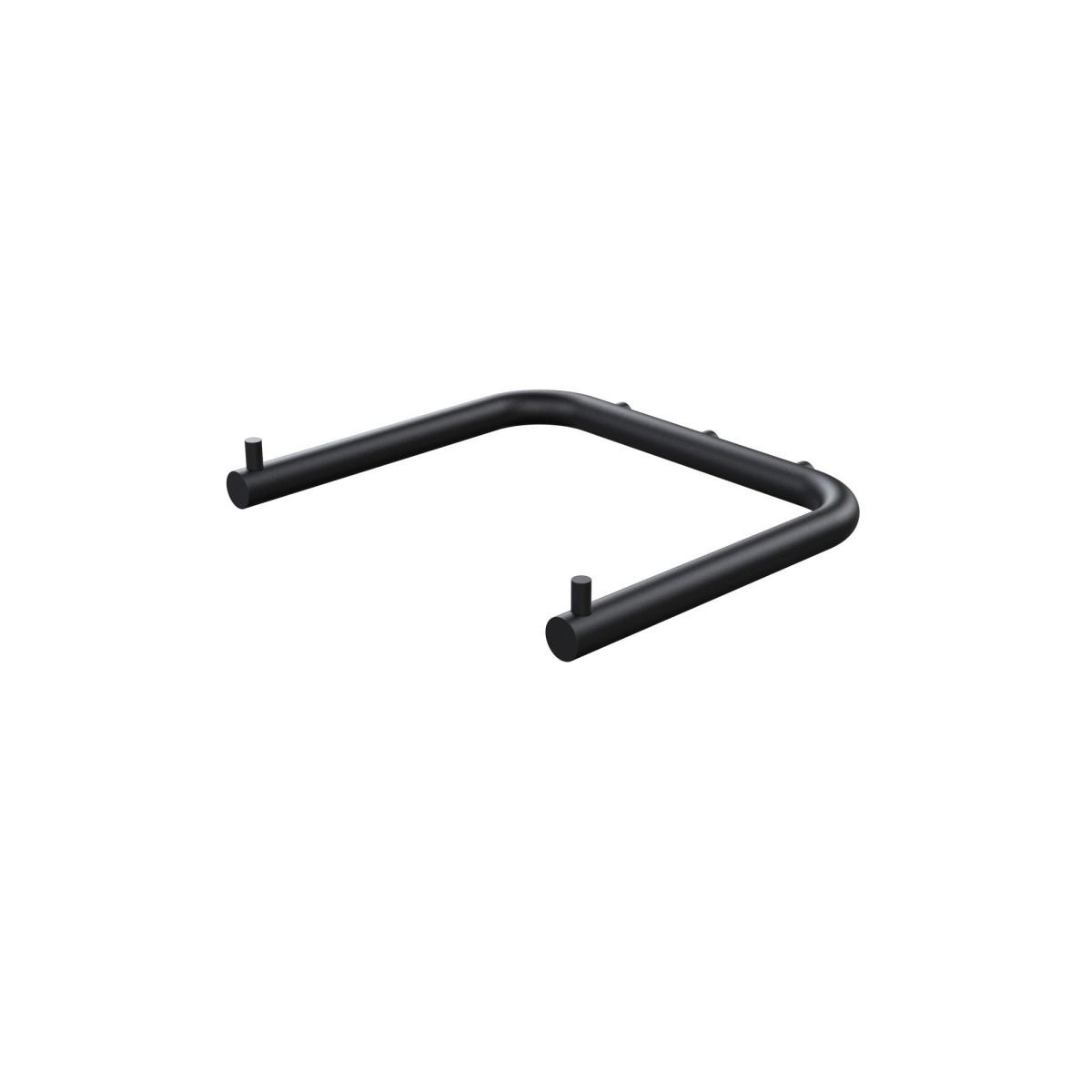 Double roll holder - PVD Black Velvet