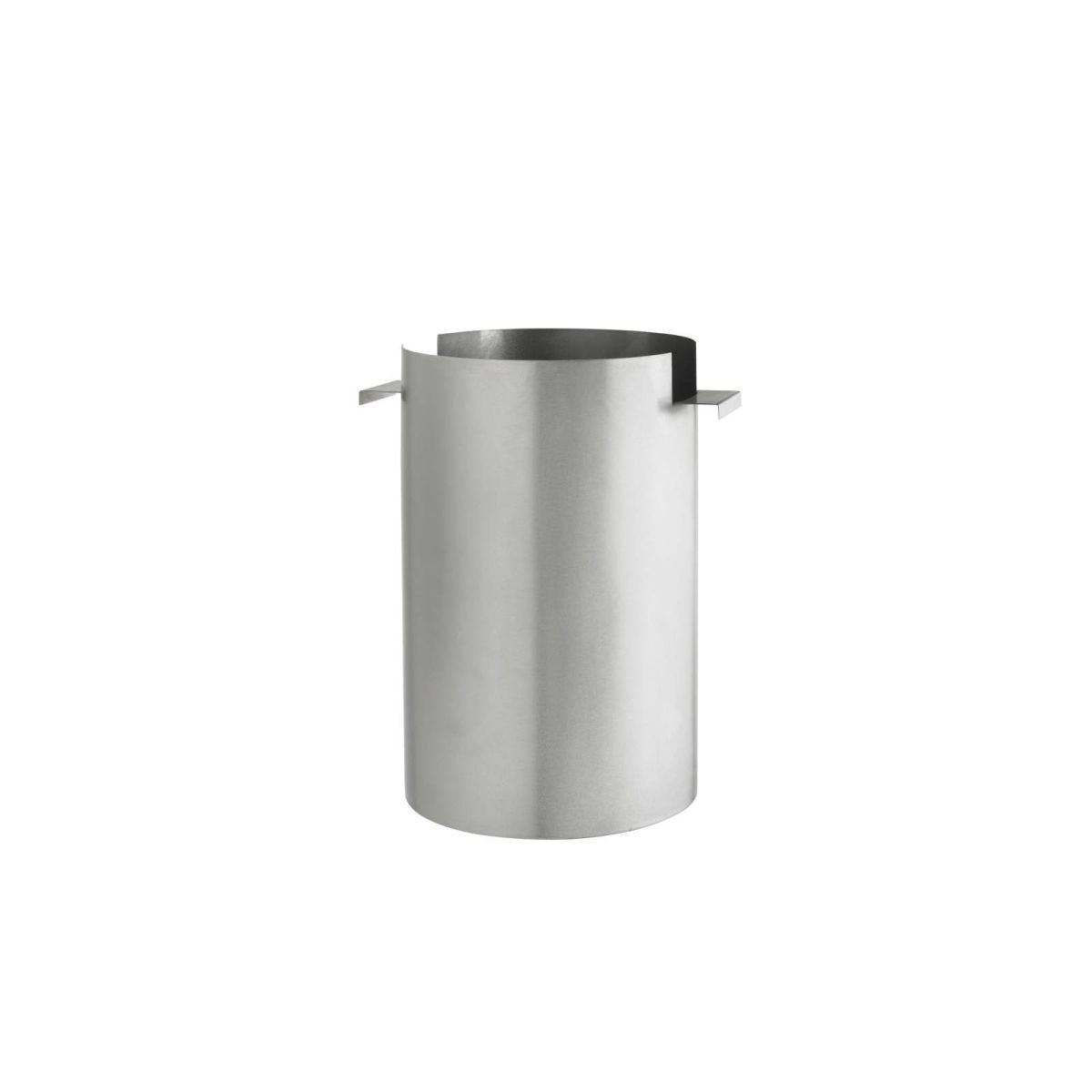 Paper bin - Stainless Steel Brushed