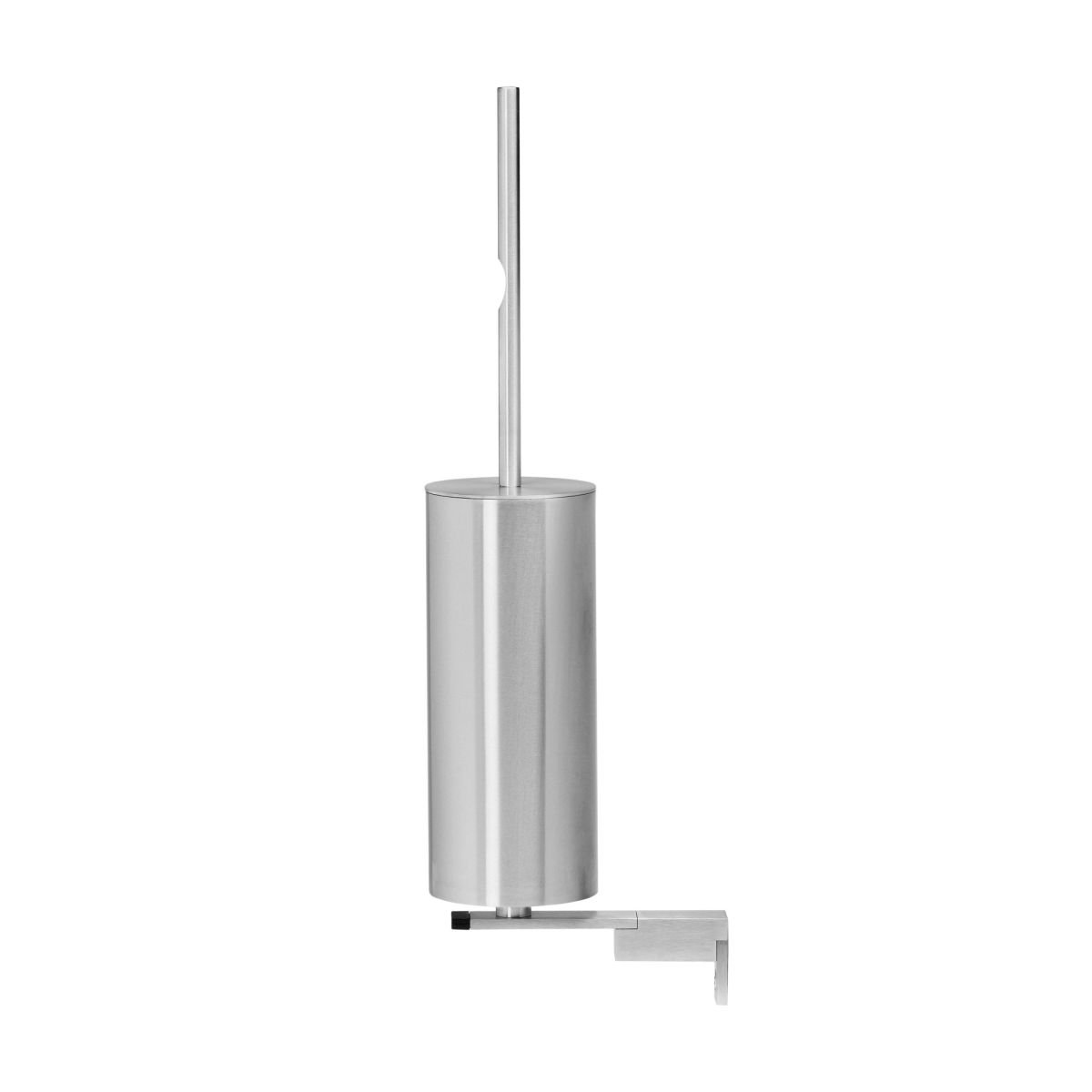 Wall mounted toilet brush holder - Stainless Steel Brushed