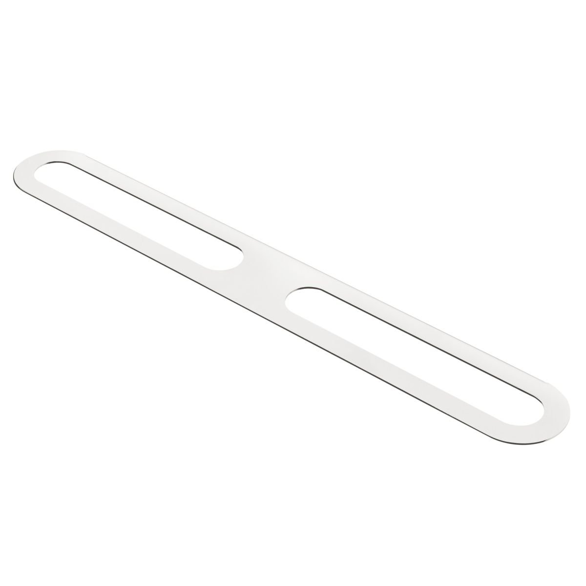 Double towel rail 600mm - Stainless Steel Polished