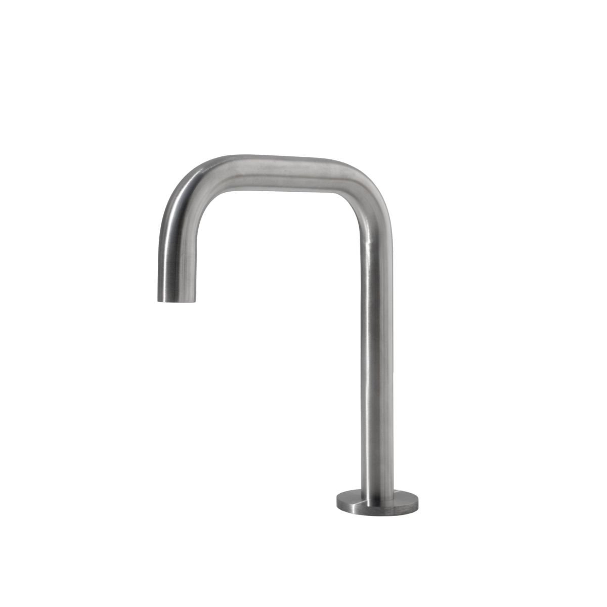 BBMI.H Bica de lavatório de bancada H - Stainless Steel Brushed
