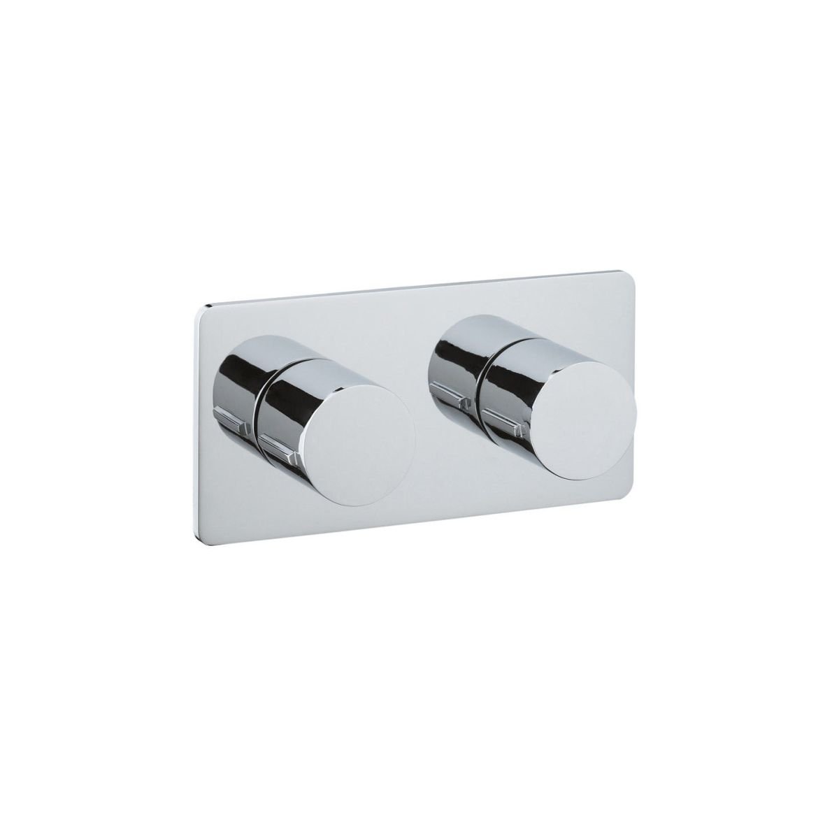 One-way concealed mixer - Chrome