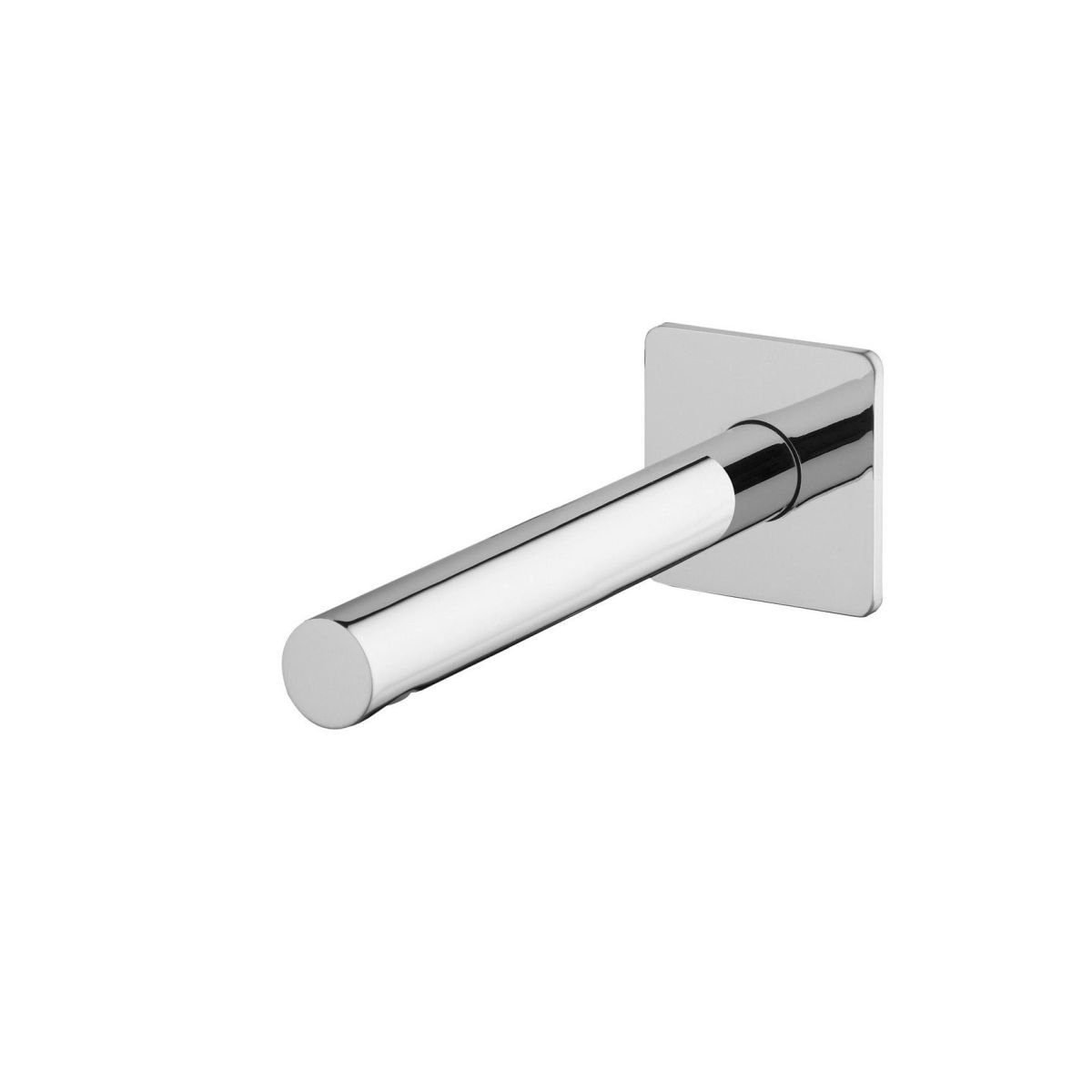 Wall mounted washbasin spout 15 cm - Chrome
