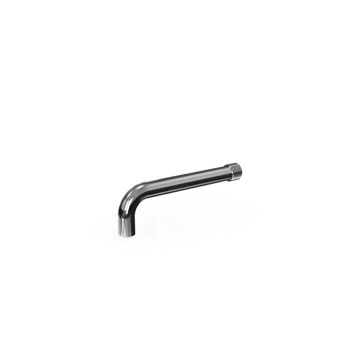 Wall mounted washbasin spout 15 cm without plate
