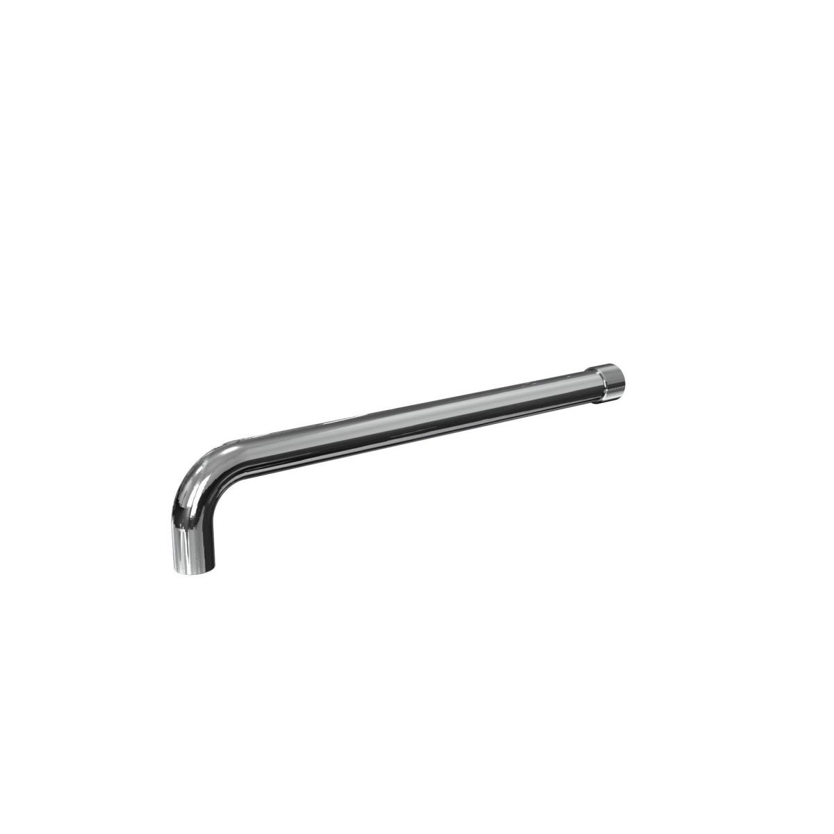 Wall mounted washbasin spout 25 cm without plate