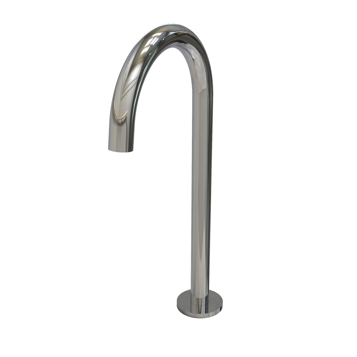 Deck mounted high washbasin U spout