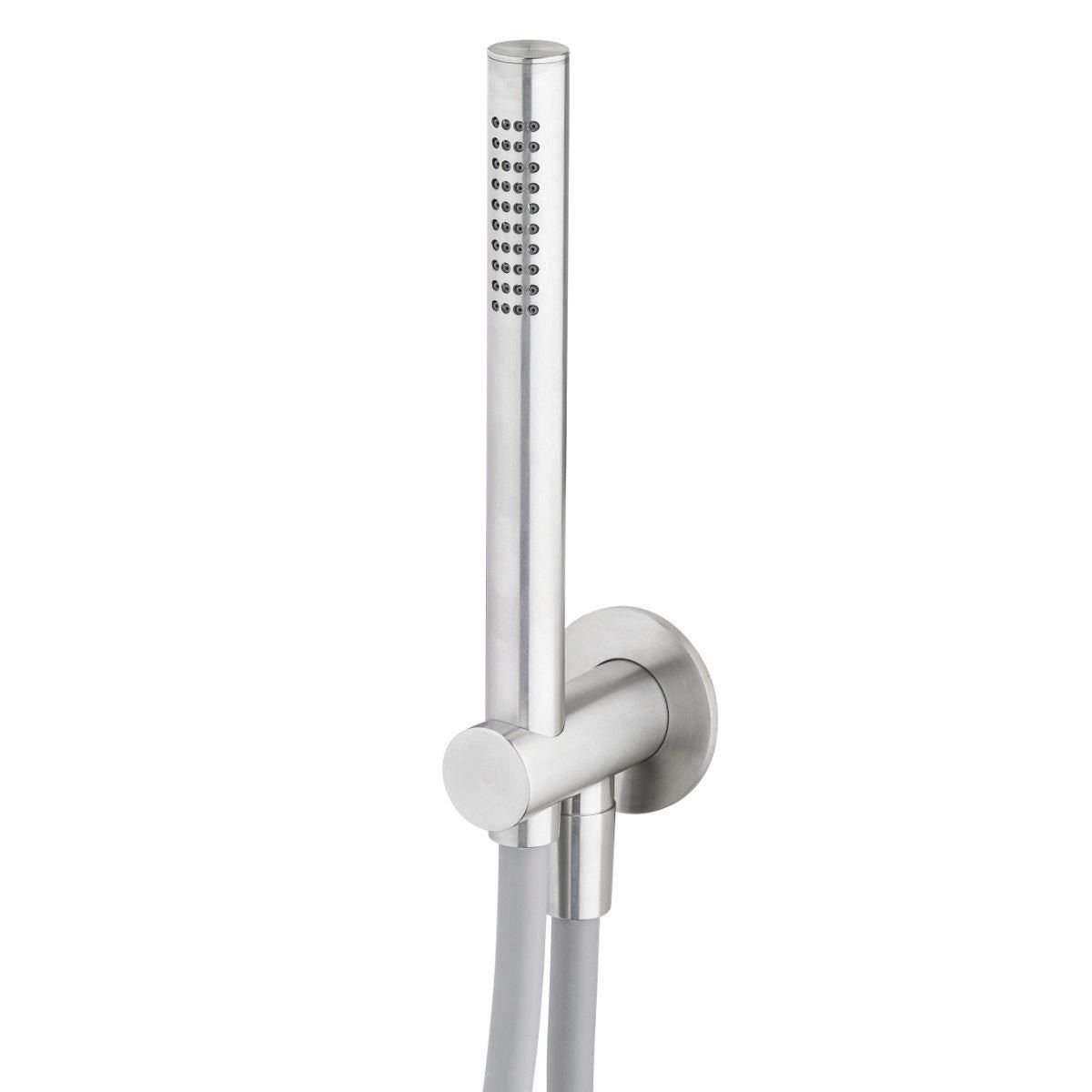 Hand shower kit with integrated outlet
