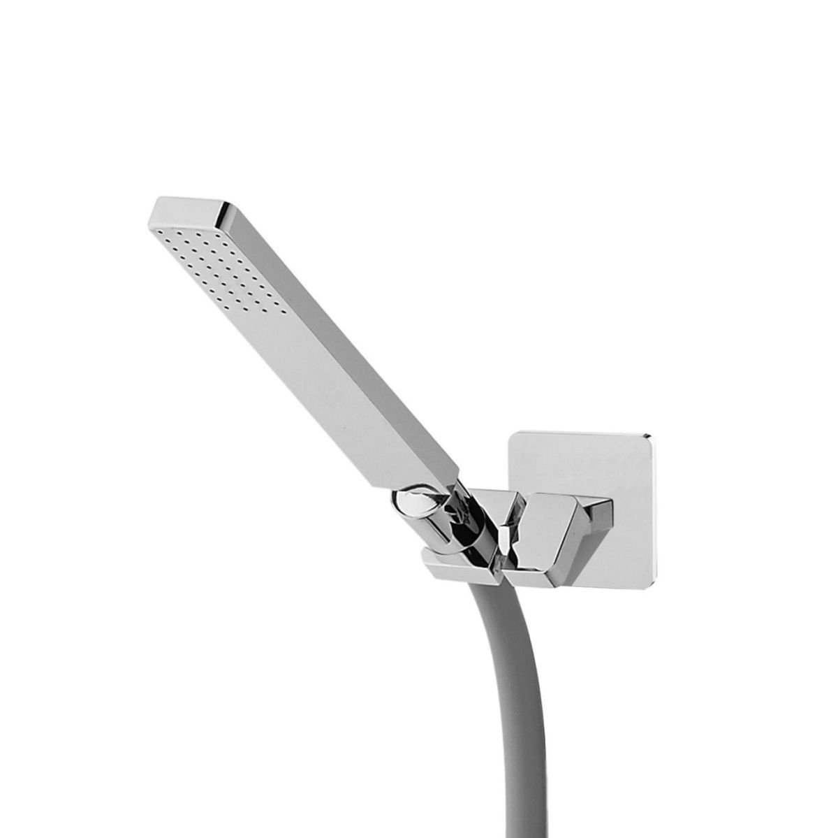 Hand shower kit with adjustable holder