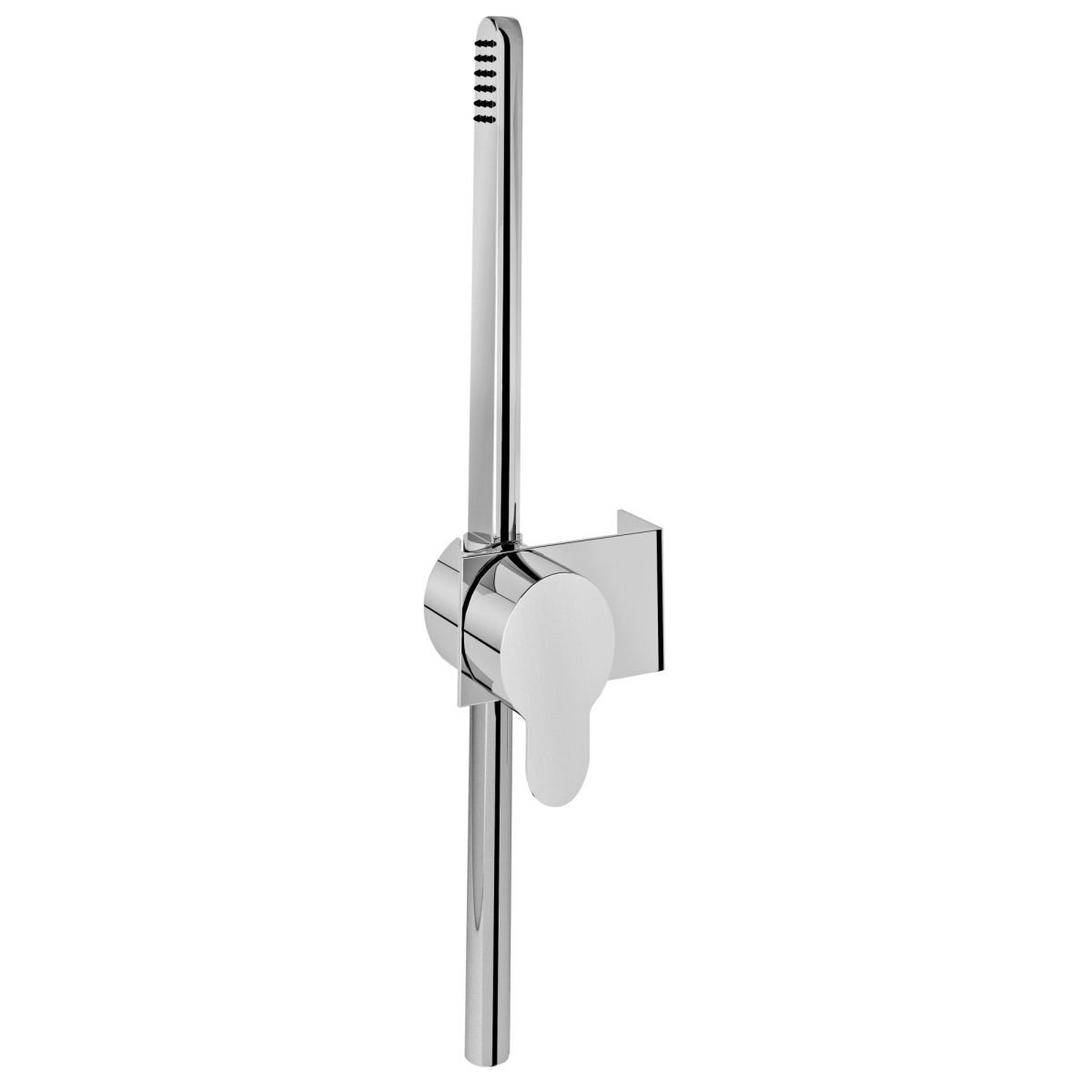 Hand shower kit with adjustable holder - Chrome
