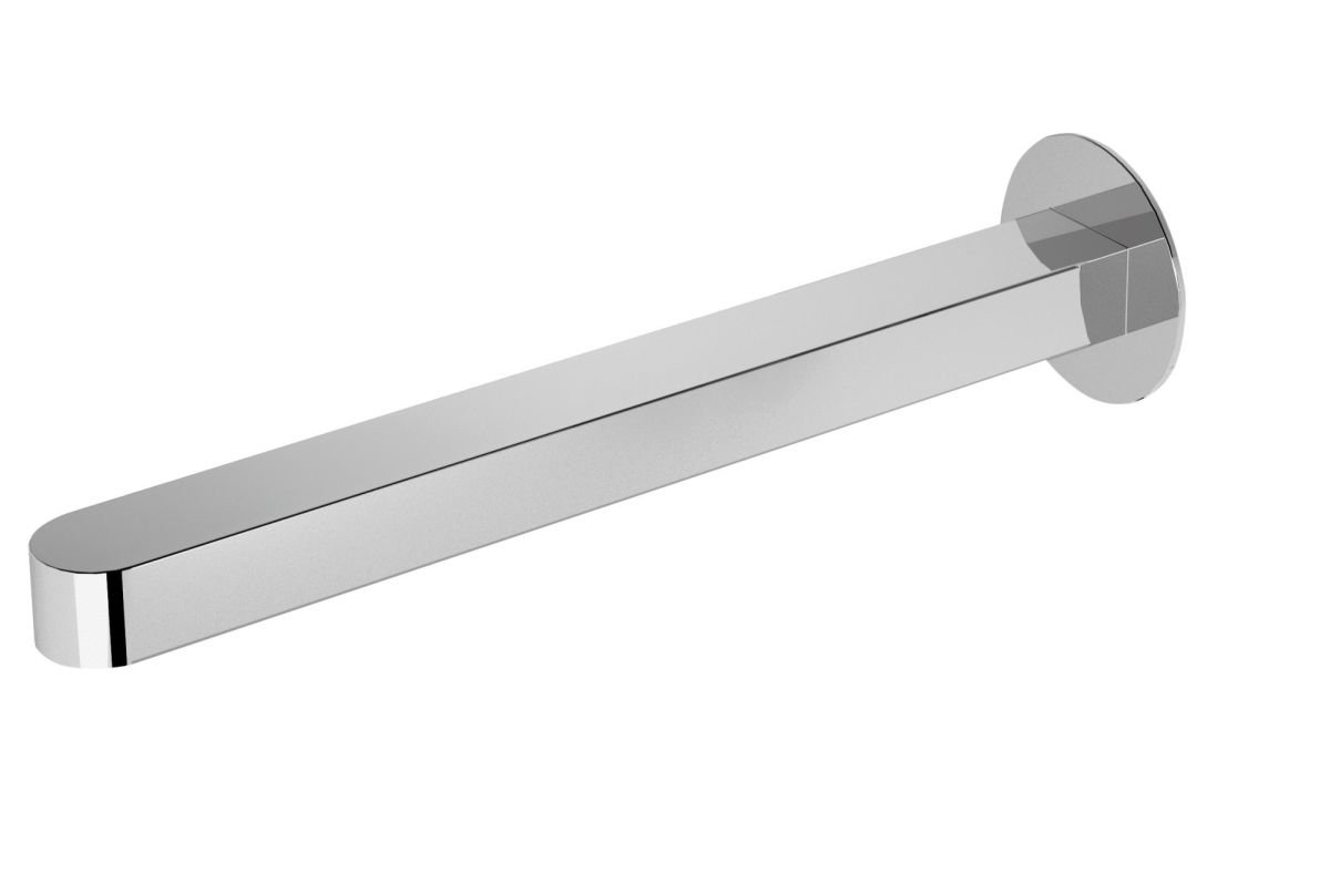 Wall mounted washbasin spout 25 cm - Chrome