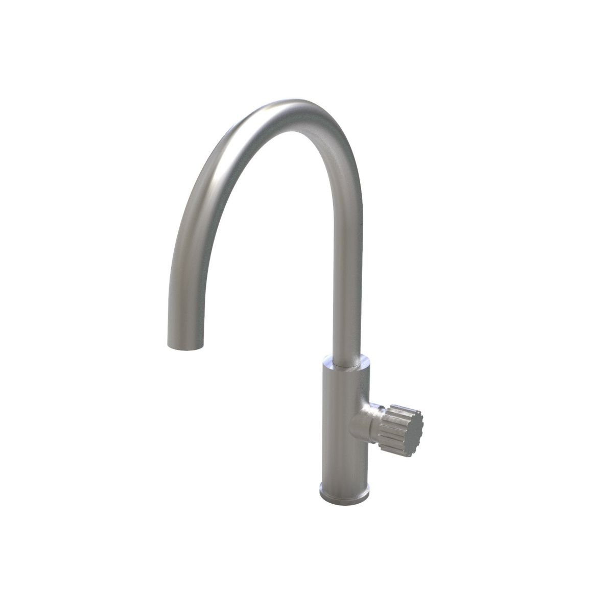 Progressive kitchen mixer with swivel U spout and Magnum handle