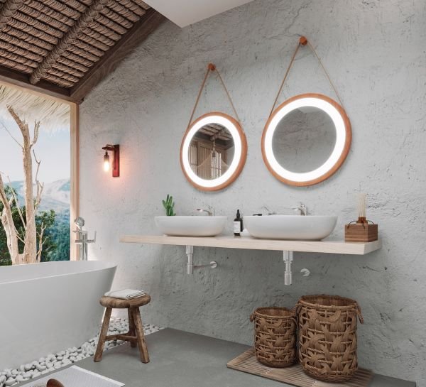 Bambú Mirror