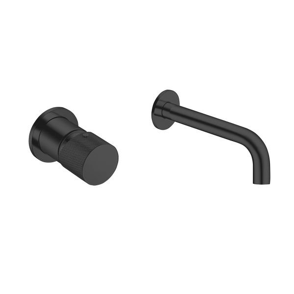 Monocomando Encastrar Lavatório Fit Preto