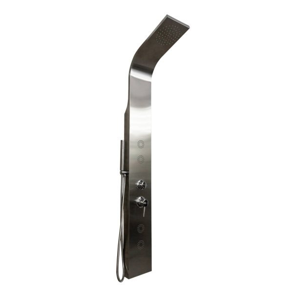 Coluna Hidromassagem Roma Inox Cromo