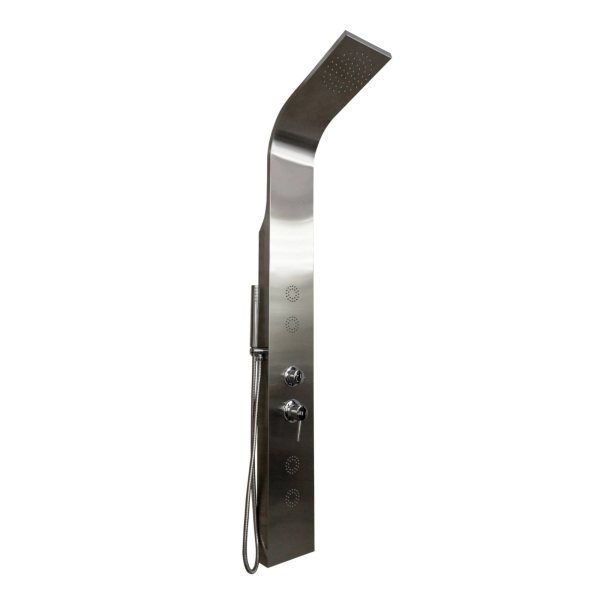 Coluna Hidromassagem Roma Inox Escovada