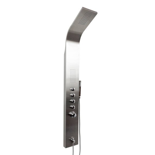 Coluna Hidromassagem Veneza Inox Cromo