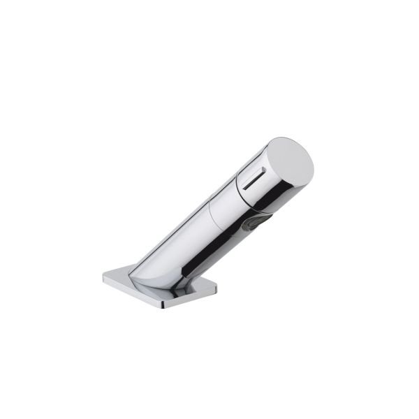 T10.10/20 Deck mounted washbasin/bidet mixer with waste valve - Chrome