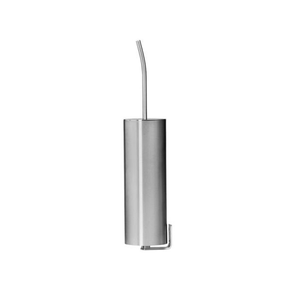 Wall mounted toilet brush holder