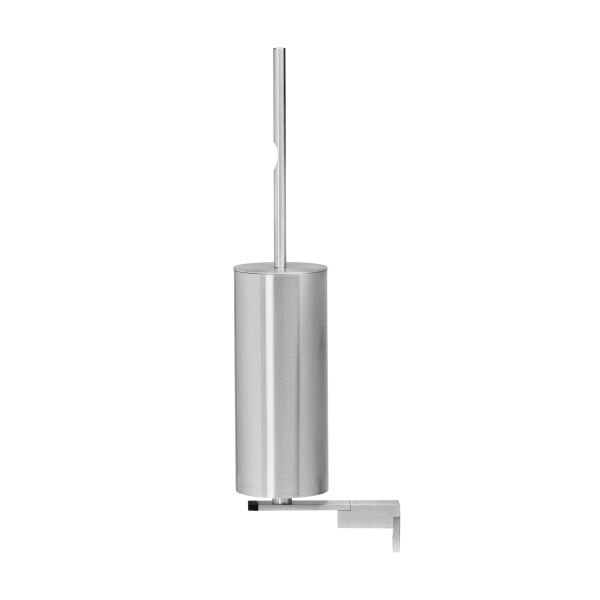 Wall mounted toilet brush holder - Stainless Steel Brushed