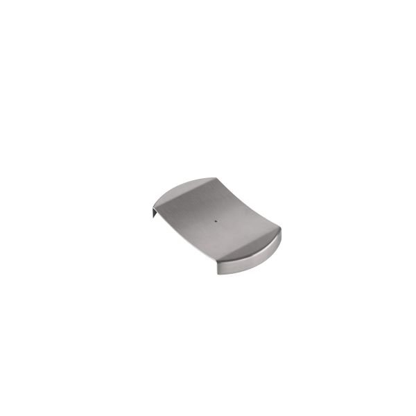 Deck mounted soap holder - Stainless Steel Brushed