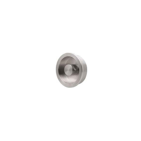 Internal furniture knob - Stainless Steel Brushed