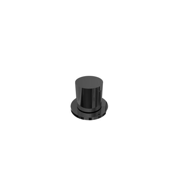 Radio deck mounted 1 handle - PVD Black Polished