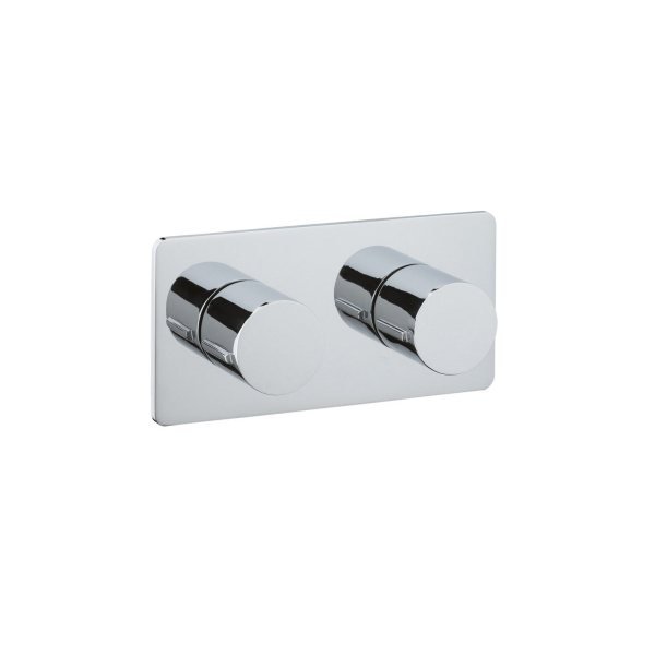 One-way concealed mixer - Chrome