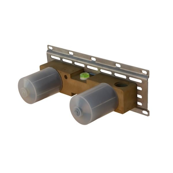 Two-way horizontal concealed bathtub/shower mixer - internal part