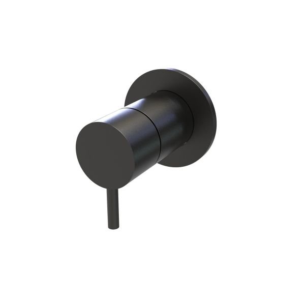 Concealed diverter - external part - PVD Black Brushed