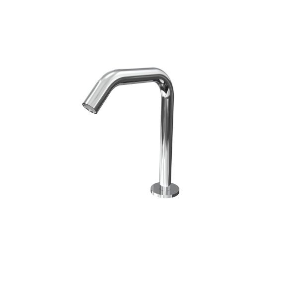 Deck mounted washbasin Y spout