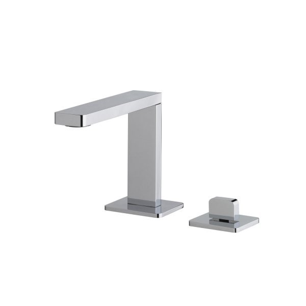 Two-hole deck mounted washbasin mixer