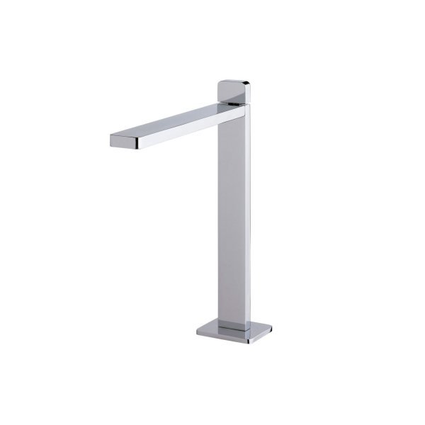 Deck mounted high washbasin mixer