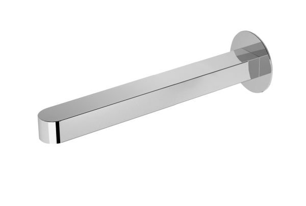 Wall mounted washbasin spout 21 cm - Chrome