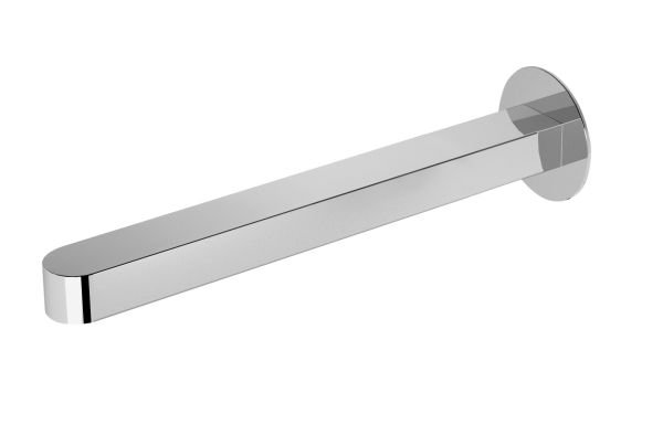 Wall mounted washbasin spout 23 cm - Chrome