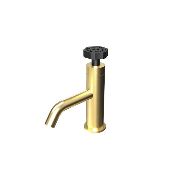 Deck mounted progressive washbasin mixer - Boca