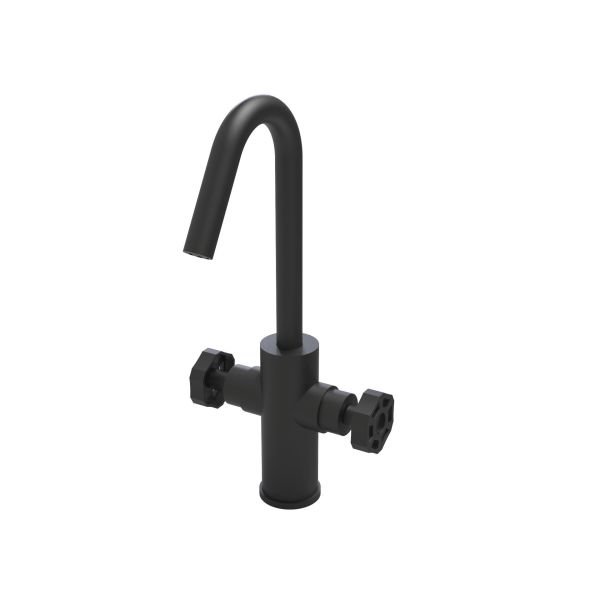 Two-handle Boca deck mounted washbasin mixer