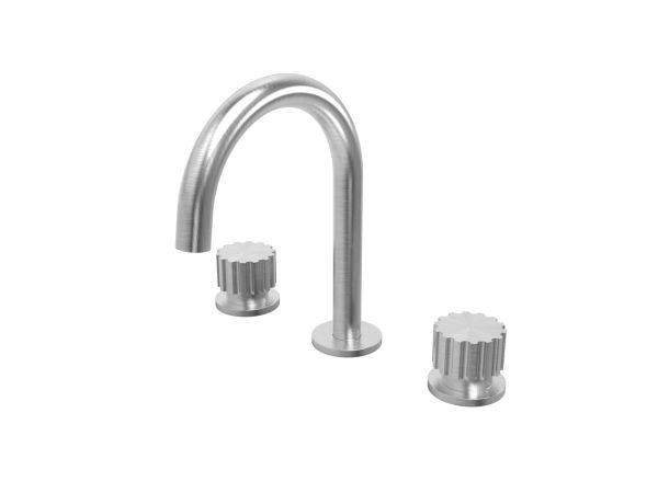 Three-hole deck mounted washbasin mixer Magnum